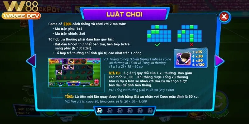 Giấc Mơ World Cup W88 Cuộc Chiến Lớn Để Mang Về Cup Jackpot 3 Cách thức tham gia trò chơi giấc mơ World Cup W88
